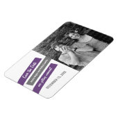 Modernes Klant speichert das Datumsfenster (Lila/g Magnet (Linke Seite)