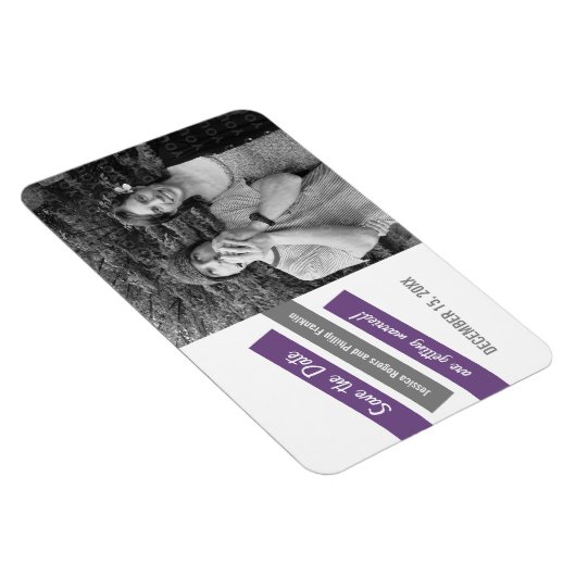 Modernes Klant speichert das Datumsfenster (Lila/g Magnet (Rechte Seite)