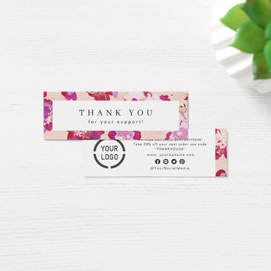 Modernes klassisches abstraktes Blumengeschäft (Schreibtisch)