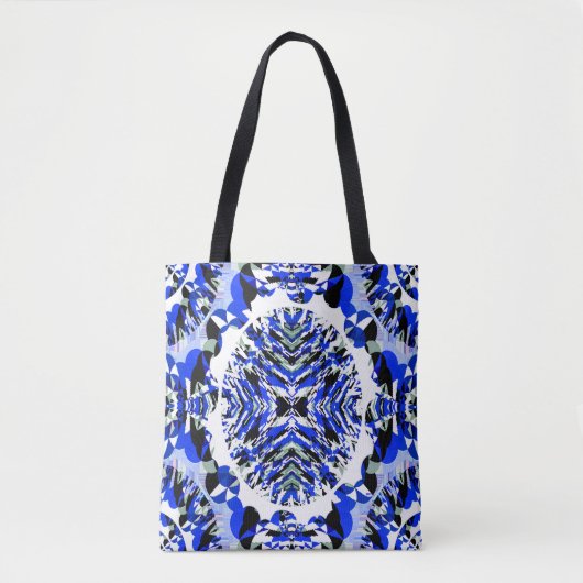 Modernes klassisches Blau... Tasche (Vorderseite)