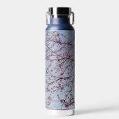 Modernes, klassisches Blumenmuster Trinkflasche (Vorne)