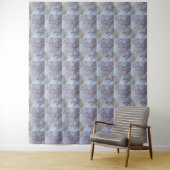 Modernes, klassisches Blumenmuster Wandteppich (Beispiel)