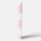 Modernes klassisches, einfaches, rosa Kariertes Mo Case-Mate iPhone Hülle (Rückseite / Rechts)