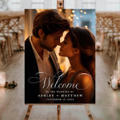 Modernes klassisches Foto für Hochzeiten Poster