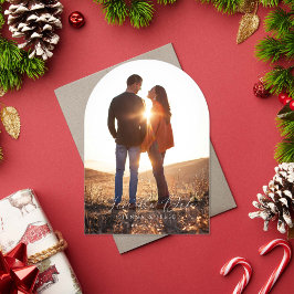 Modernes klassisches Foto für Kalligrafie Acryleinladungen