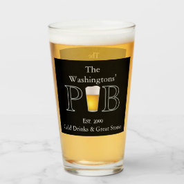 Modernes klassisches Pub Drink Brille Pint Beer Glas