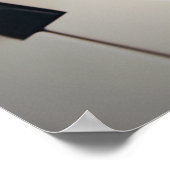 Modernes Klavierposter Poster (Ecke)