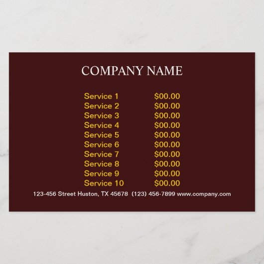 Modernes Konditorgebäck Flyer (Hinten)