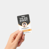 Modernes Konferenz Event Guest Lautsprecher ID Abz Ausweis (Handheld)