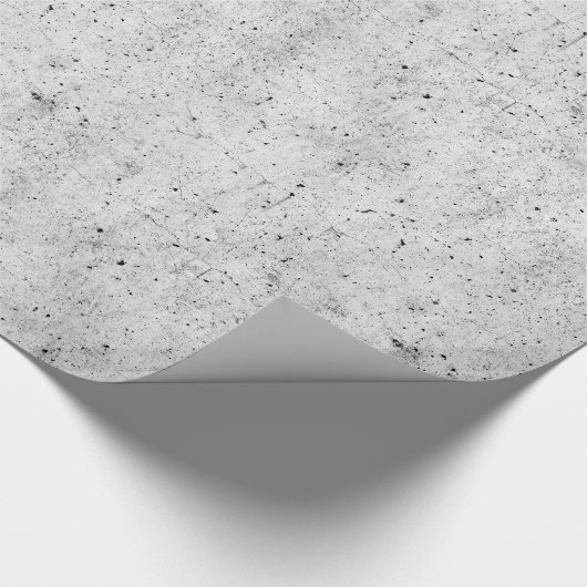 Modernes konkretes Schwarzweiss-Muster Geschenkpapier (Ecke)