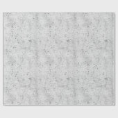 Modernes konkretes Schwarzweiss-Muster Geschenkpapier (Flach)