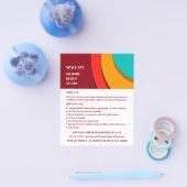 Modernes Konzept, Grafik-Designer-Werbung Flyer (Einzeln)