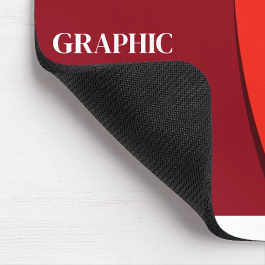 Modernes Konzept, Grafikdesigner Mousepad (Ecke)