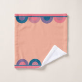 Modernes Korallenmeer aus dem Mittelalter Badhandtuch Set (Waschlappen)