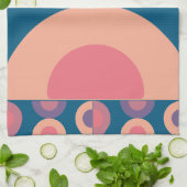 Modernes Korallenmeer aus dem Mittelalter Geschirrtuch (Gefaltet)