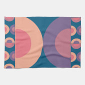 Modernes Korallenmeer aus dem Mittelalter Geschirrtuch (Horizontal)