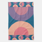 Modernes Korallenmeer aus dem Mittelalter Geschirrtuch (Vertikal)