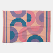 Modernes Korallenmeer aus dem Mittelalter Geschirrtuch (Horizontal)