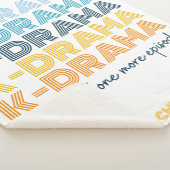 Modernes koreanisches Drama sieht Blanket Große Sh Sherpadecke (3/4)