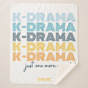 Modernes koreanisches Drama sieht Blanket Medium S Sherpadecke