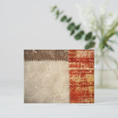 Modernes kreatives Abstrakt Postkarte (Stehend Vorderseite)