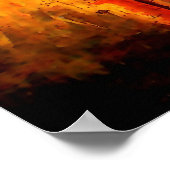 Modernes kreatives Berufliches Abstraktes Kunstwer Poster (Ecke)