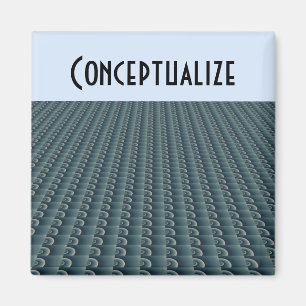 Modernes kreatives Denken - Konzeption Magnet