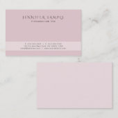 Modernes kreatives Elegantes Berufliches, einfache Visitenkarte (Vorne/Hinten)