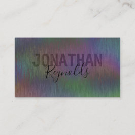 Modernes kreatives Holografisches Metall - Visiten Visitenkarte