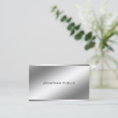 Modernes, kreatives Licht und Berufliches Schatten Visitenkarte (Stehend Vorderseite)