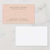 Modernes kreatives und Berufliches Clean Design Visitenkarte (Vorne/Hinten)