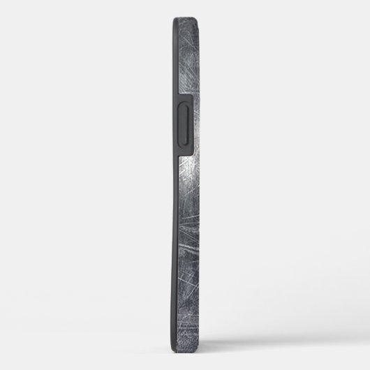 Modernes Krebszeichen im Silver Metal Stil Case-Mate iPhone Hülle (Rückseite / Rechts)