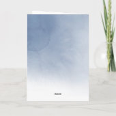 modernes Kreuz Karte (Rückseite)