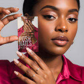 Modernes, kühne Typografie Script Calligrafy QR Fo Visitenkarte