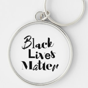 Modernes, kühnes, anderes Design Black Lives Mater Schlüsselanhänger