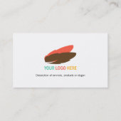 Modernes kundenspezifisches berufliches des visitenkarte (Rückseite)