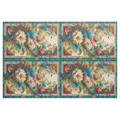 Modernes Kunstchater Quilly Floral Panel Stoff (Yard (91,4 cm))