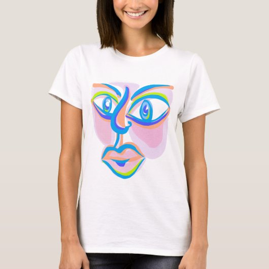 Modernes Kunstgewerbe T-Shirt (Vorderseite)
