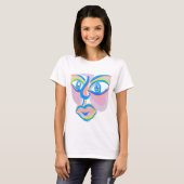 Modernes Kunstgewerbe T-Shirt (Vorne ganz)