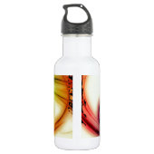 Modernes Kunstherz, schicke Liebe für sie Trinkflasche (Rückseite)