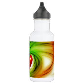 Modernes Kunstherz, schicke Liebe für sie Trinkflasche (Rechts)