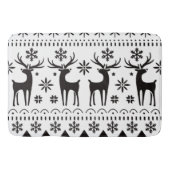 Modernes Kunsthistorisches Rentier Badematte (Vorderseite)