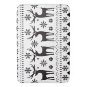 Modernes Kunsthistorisches Rentier Badematte (Vorderseite Vertikal)