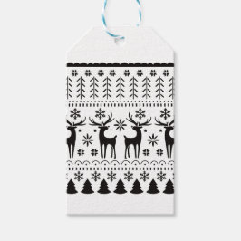 Modernes Kunsthistorisches Rentier Geschenkanhänger