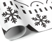 Modernes Kunsthistorisches Rentier Geschenkpapier (Rolleneckpunkt)