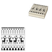 Modernes Kunsthistorisches Rentier Gummistempel (Stempel)