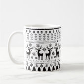 Modernes Kunsthistorisches Rentier Kaffeetasse (Links)