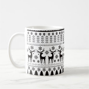 Modernes Kunsthistorisches Rentier Kaffeetasse