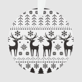 Modernes Kunsthistorisches Rentier Ornament