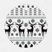 Modernes Kunsthistorisches Rentier Ornament Aus Metall (Vorderseite)